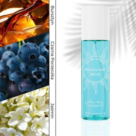 Sol de Verano Blackcurrant Velvet | Podobne nuty zapachowe: Sol De Janeiro 76 | mgiełka zapachowa do ciała i włosów z Aloesem i