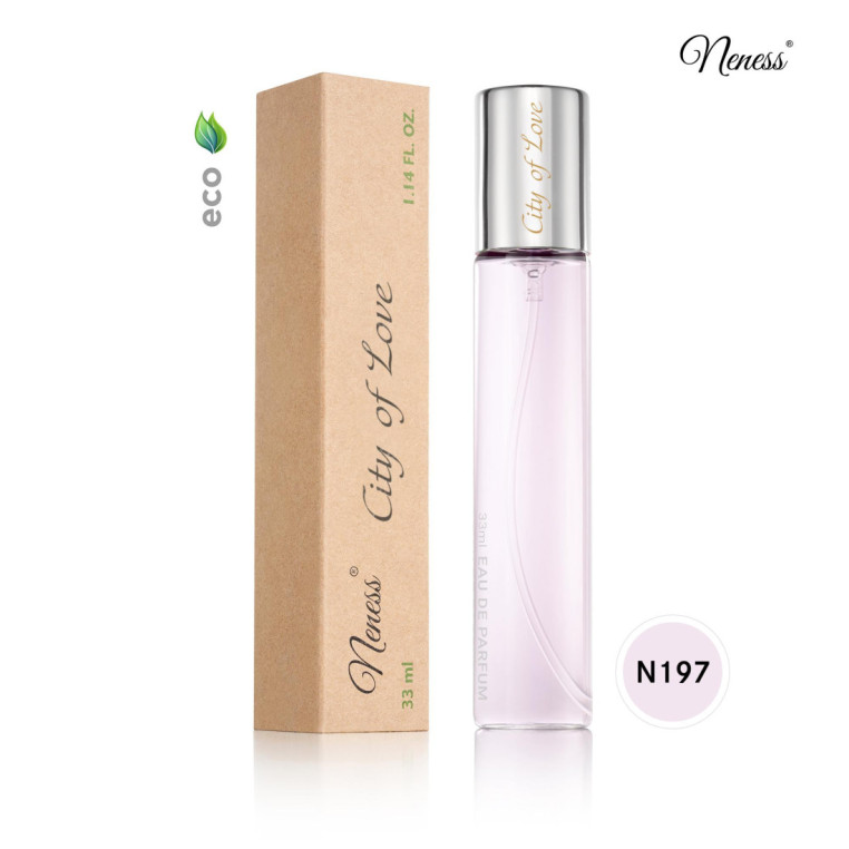 N197. Neness MON PARII | Podobne nuty: YSL Mon Paris | 33 ml | Perfumetki Damskie | Francuskie Perfumy Lane