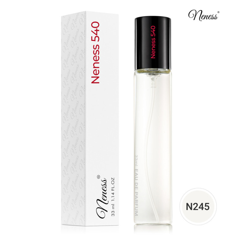 N245. Neness 540 | Podobne nuty: Maison Francis Kurkdjian Paris Baccarat Rouge 540 | 33 ml | Perfumetki Unisex | Francuskie Perf