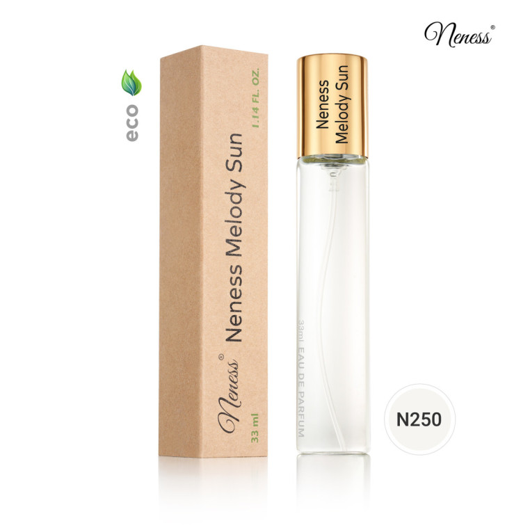 N250. Neness Melody Sun | Podobne nuty: Mancera Melody Of The Sun | 33 ml | Perfumetki Unisex | Francuskie Perfumy Lane