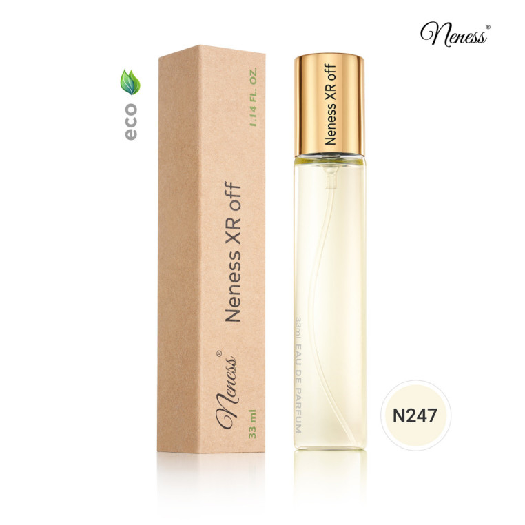 N247. Neness XR Off | Podobne nuty: Xerjoff Naxos | 33 ml | Perfumetki Unisex | Francuskie Perfumy Lane