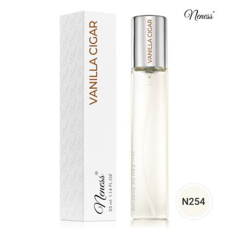N254. Neness Vanilla Cigar | Podobne nuty: Tom Ford Tobacco Vanille | 33 ml | Perfumetki Unisex | Francuskie Perfumy Lane