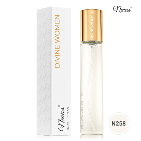 N258. Neness Divine Woman | Podobne nuty: Creed Aventus For Her | 33 ml | Perfumetki Damskie | Francuskie Perfumy Lane