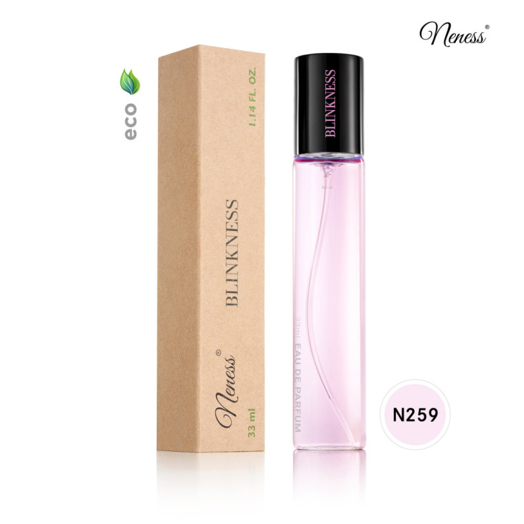 N259. Neness Blinkness | Podobne nuty: Dior Oud Ispahan | 33 ml | Perfumetki Unisex | Francuskie Perfumy Lane
