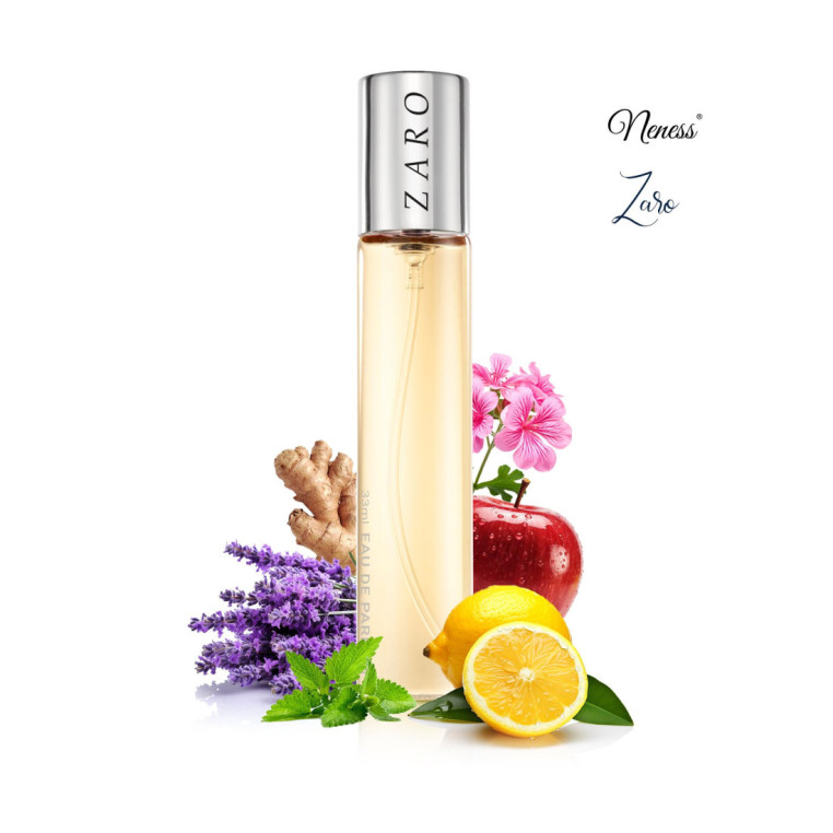 N265. Neness Zaro | Podobne nuty: Azzaro Wanted | 33 ml | Perfumetki Męskie | Francuskie Perfumy Lane