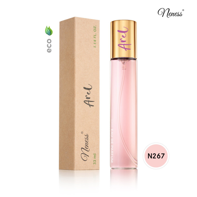 N267. Neness Arel | Podobne nuty: Cacharel Yes I Am Fabulous | 33 ml | Perfumetki Damskie | Francuskie Perfumy Lane