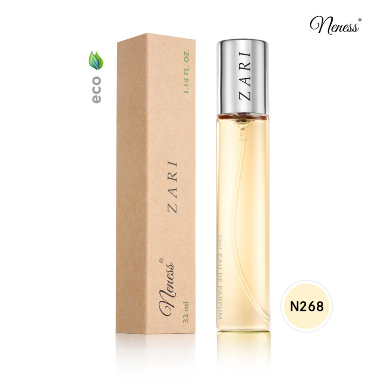 N268. Neness Zari | Podobne nuty: Azzaro Wanted Girl | 33 ml | Perfumetki Damskie | Francuskie Perfumy Lane