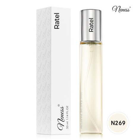 N269. Neness Ratel | Podobne nuty: Cartier Declaration | 33 ml | Perfumetki Męskie | Francuskie Perfumy Lane