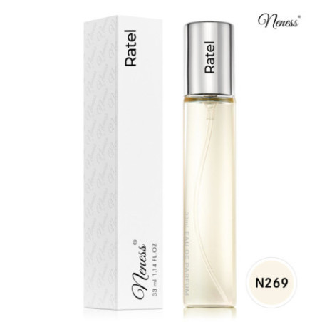 N269. Neness Ratel | Podobne nuty: Cartier Declaration | 33 ml | Perfumetki Męskie | Francuskie Perfumy Lane