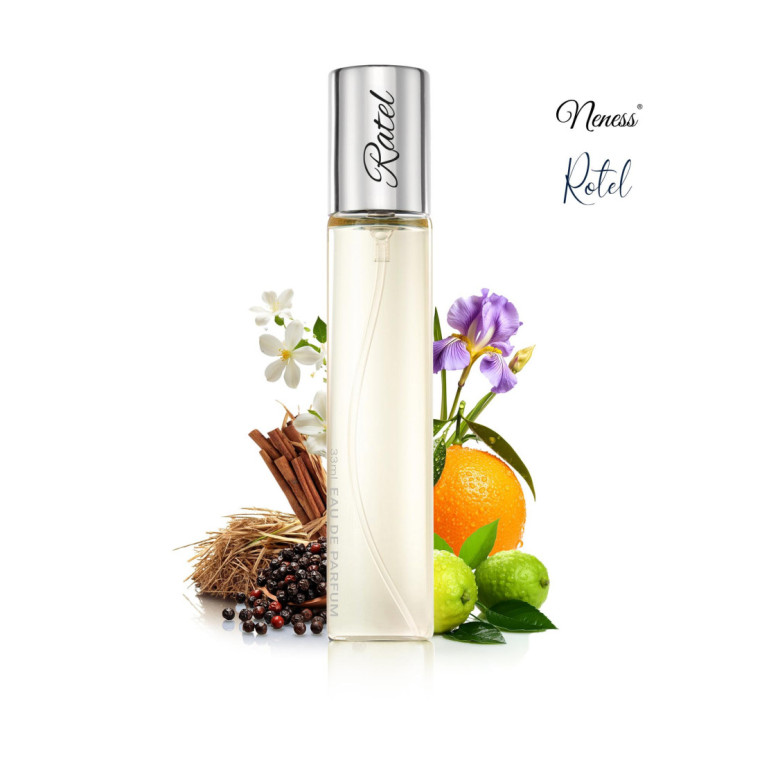 N269. Neness Ratel | Podobne nuty: Cartier Declaration | 33 ml | Perfumetki Męskie | Francuskie Perfumy Lane