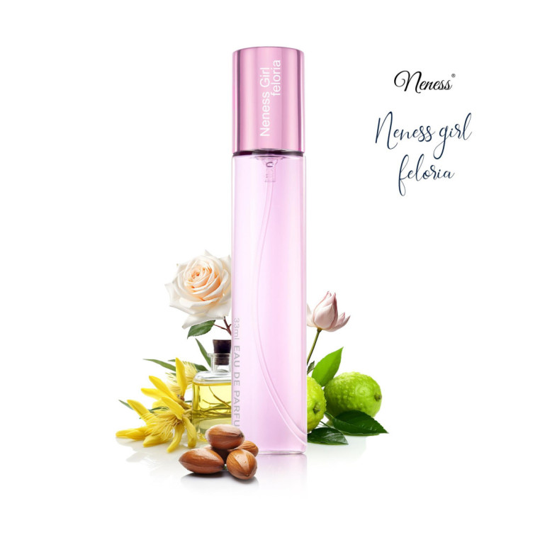 N278. Neness Neness Girl Feloria | Podobne nuty: Carolina Herrera Good Girl Blush | 33 ml | Perfumetki Damskie | Francuskie Perf