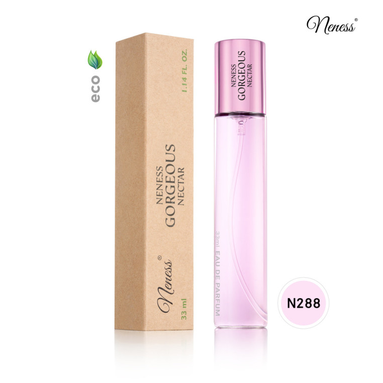 N288. Neness Gorgeous Nectar | Podobne nuty: Gucci Flora Gorgeous Gardenia | 33 ml | Perfumetki Damskie | Francuskie Perfumy Lan