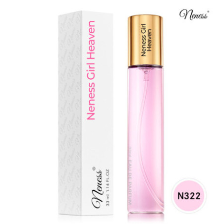 N322. Neness Neness Girl Heaven | Podobne nuty: Carolina Herrera Birds Of Paradise | 33 ml | Perfumetki damskie | Francuskie Per