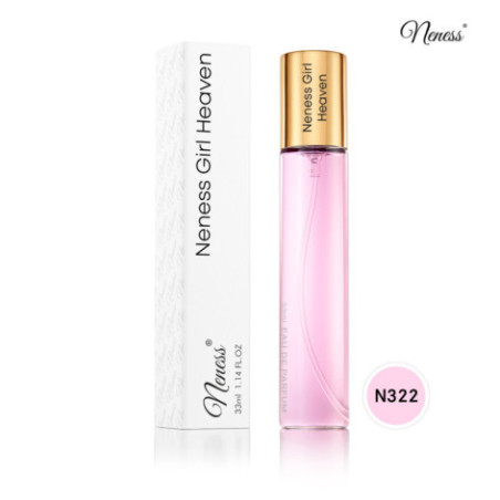 N322. Neness Neness Girl Heaven | Podobne nuty: Carolina Herrera Birds Of Paradise | 33 ml | Perfumetki damskie | Francuskie Per