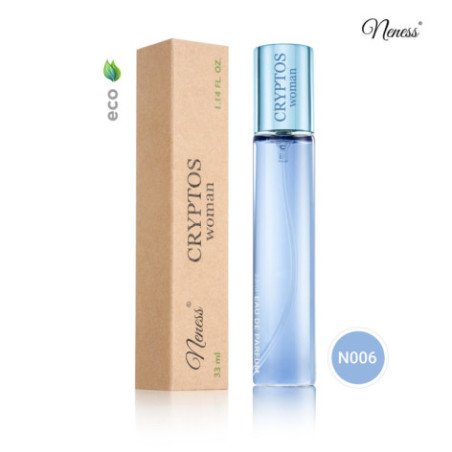 N006. Neness Cryptos Woman | Podobne nuty: Giorgio Armani Code | 33 ml | Perfumetki Damskie | Francuskie Perfumy Lane