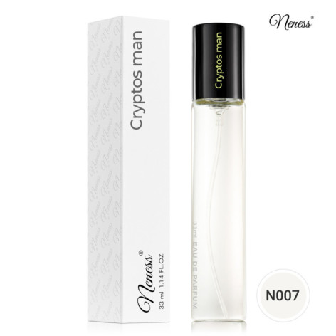 N007. Neness Cryptos Man | Podobne nuty: Giorgio Armani Code | 33 ml | Perfumetki Męskie | Francuskie Perfumy Lane