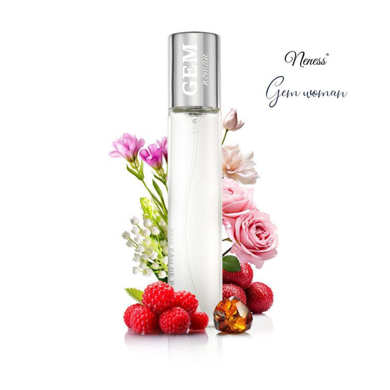 N010. Neness Gem Woman | Podobne nuty: Emporio Armani Diamonds | 33 ml | Perfumetki Damskie | Francuskie Perfumy Lane