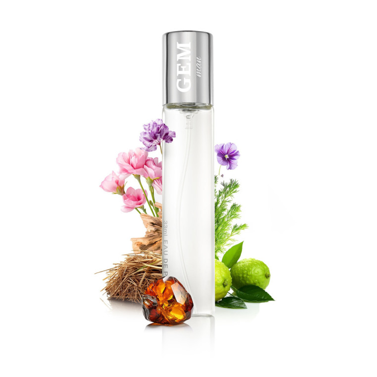 N011. Neness Gem Man | Podobne nuty: Emporio Armani Diamonds | 33 ml | Perfumetki Męskie | Francuskie Perfumy Lane