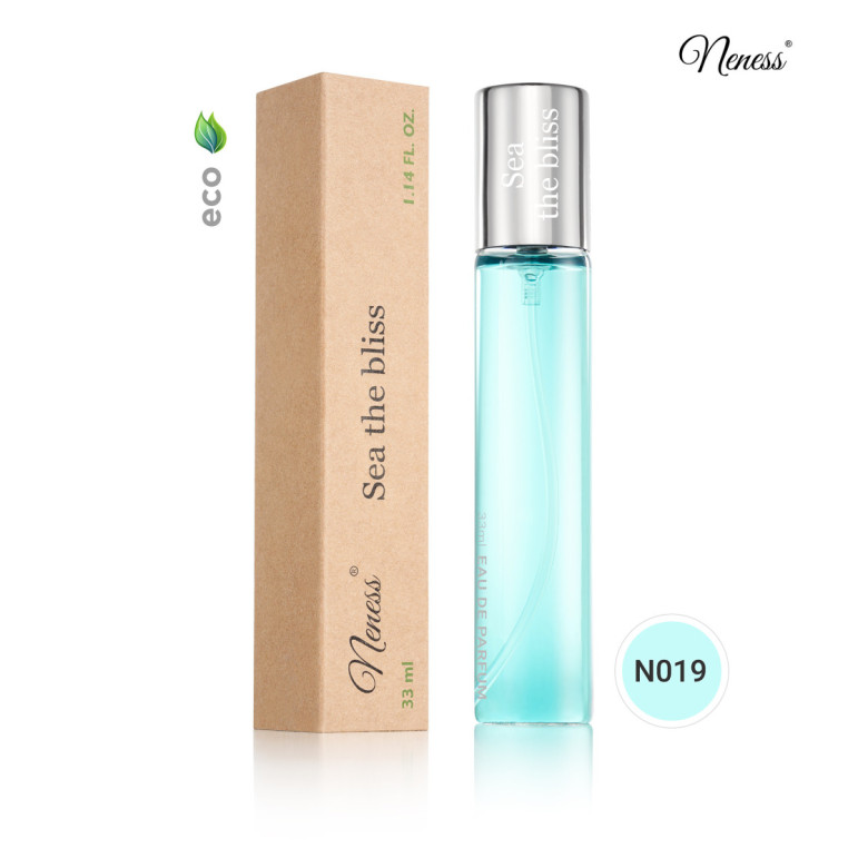 N019. Neness Sea The Bliss | Podobne nuty: Giorgio Armani Acqua Di Gioia  | 33 ml | Perfumetki Damskie | Francuskie Perfumy Lane