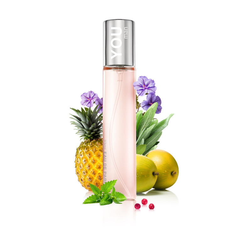 N020. Neness You Man | Podobne nuty: Giorgio Armani Stronger With You | 33 ml | Perfumetki Męskie | Francuskie Perfumy Lane