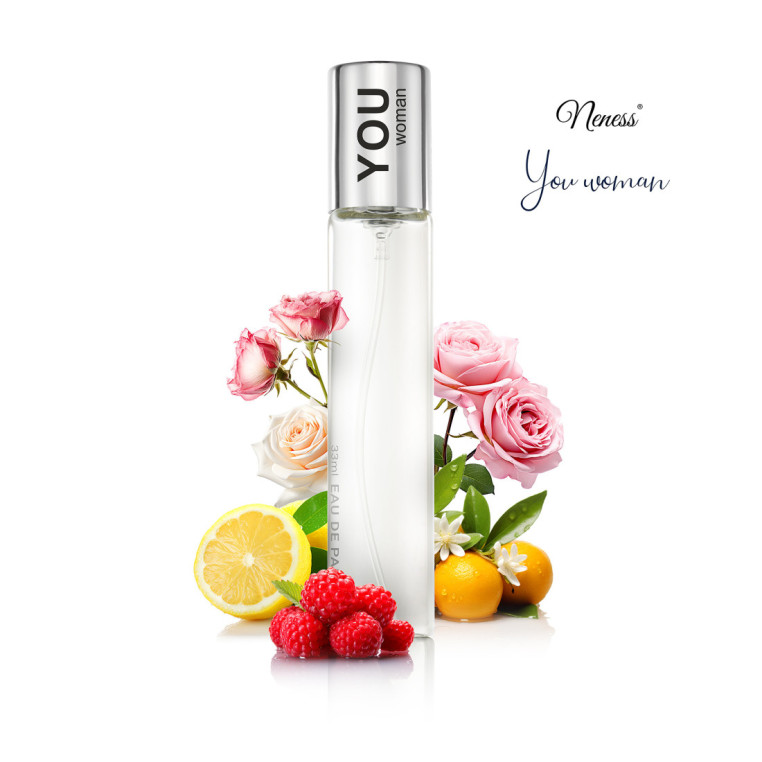N021. Neness You Woman | Podobne nuty: Giorgio Armani Because It'S You | 33 ml | Perfumetki Damskie | Francuskie Perfumy Lane