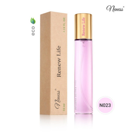 N023. Neness Renew Life | Podobne nuty: Hugo Boss Ma Vie L'Eau | 33 ml | Perfumetki Damskie | Francuskie Perfumy Lane