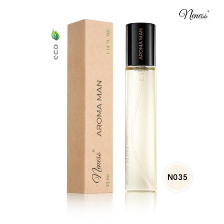 N035. Neness My Sceent | Podobne nuty: Hugo Boss The Scent | 33 ml | Perfumetki Męskie | Francuskie Perfumy Lane