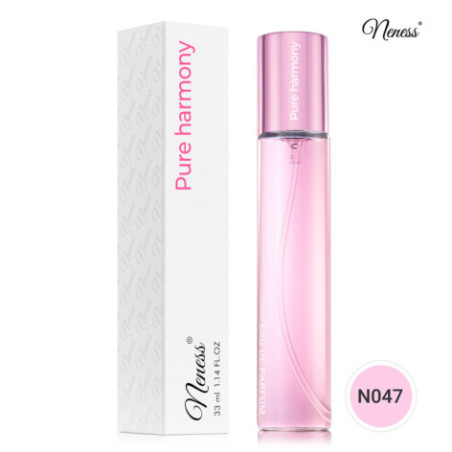N047. Neness Pure Harmony | Podobne nuty: Bruno Banani Pure Woman | 33 ml | Perfumetki Damskie | Francuskie Perfumy Lane