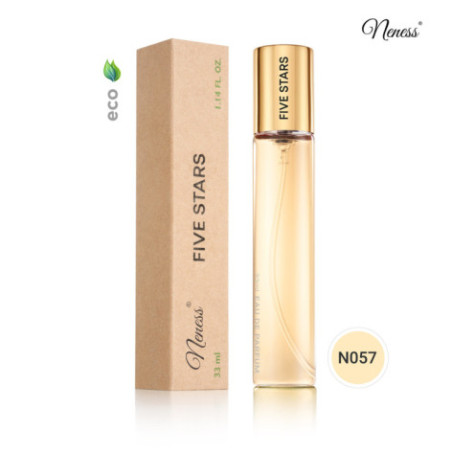 N057. Neness Five Stars | Podobne nuty: Coco Chanel No. 5 | 33 ml | Perfumetki Damskie | Francuskie Perfumy Lane