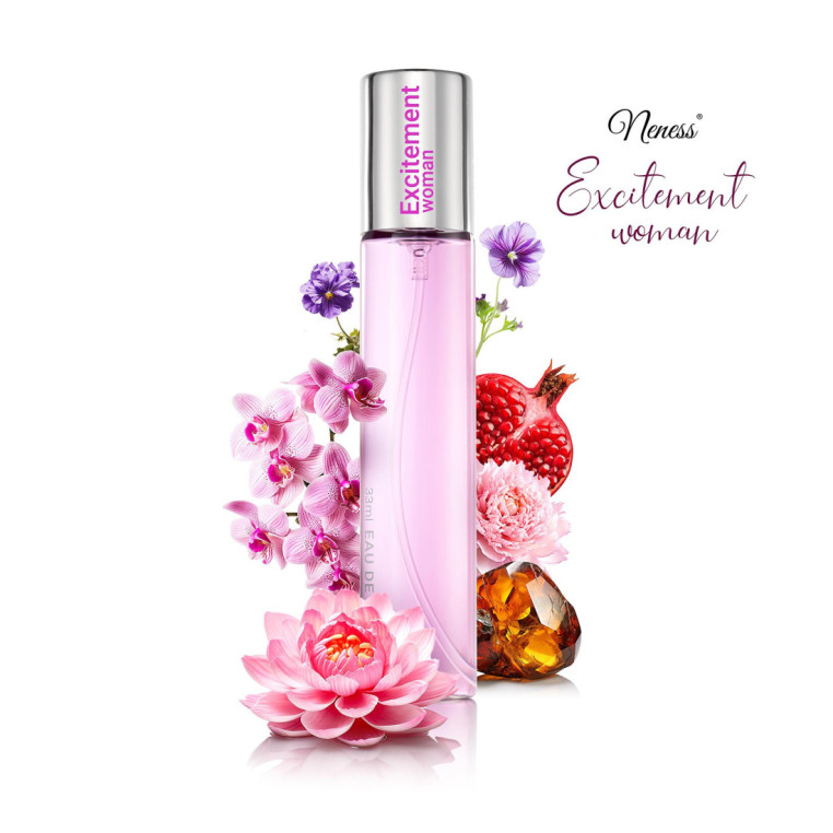 N084. Neness Excitement Woman | Podobne nuty: Calvin Klein Euphoria | 33 ml | Perfumetki Damskie | Francuskie Perfumy Lane