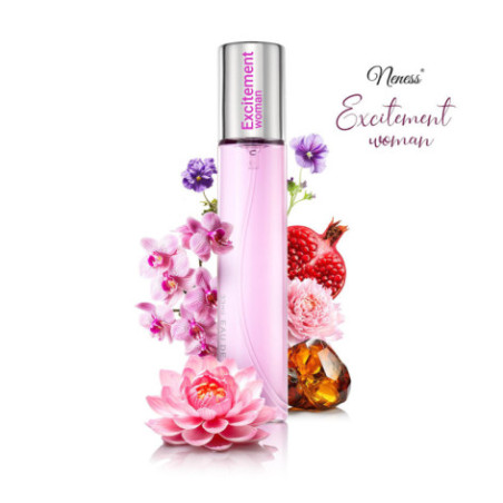 N084. Neness Excitement Woman | Podobne nuty: Calvin Klein Euphoria | 33 ml | Perfumetki Damskie | Francuskie Perfumy Lane