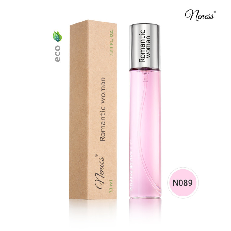 N089. Neness Romantic Woman | Podobne nuty: Chloe  Chloe  | 33 ml | Perfumetki Damskie | Francuskie Perfumy Lane