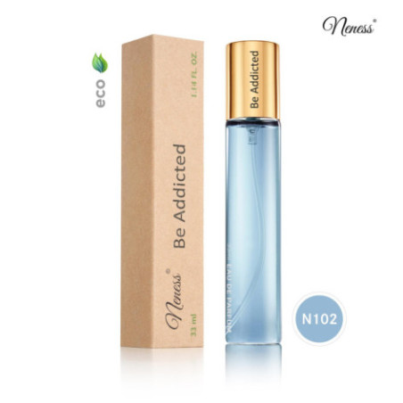 N102. Neness Be Addicted | Podobne nuty: Christian Dior Addict | 33 ml | Perfumetki Damskie | Francuskie Perfumy Lane