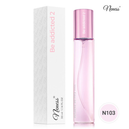 N103. Neness Be Addicted 2 | Podobne nuty: Christian Dior  Addict 2 | 33 ml | Perfumetki Damskie | Francuskie Perfumy Lane