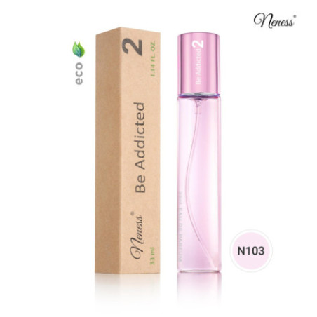 N103. Neness Be Addicted 2 | Podobne nuty: Christian Dior  Addict 2 | 33 ml | Perfumetki Damskie | Francuskie Perfumy Lane