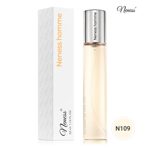 N109. Neness Homme | Podobne nuty: Christian Dior Homme | 33 ml | Perfumetki Męskie | Francuskie Perfumy Lane
