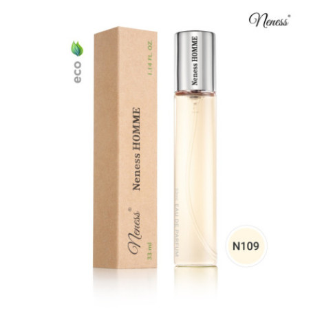 N109. Neness Homme | Podobne nuty: Christian Dior Homme | 33 ml | Perfumetki Męskie | Francuskie Perfumy Lane