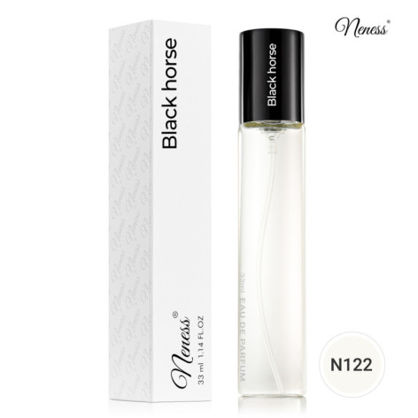 N122. Neness Black Horse | Podobne nuty: Ferrari Scuderia Black | 33 ml | Perfumetki Męskie | Francuskie Perfumy Lane
