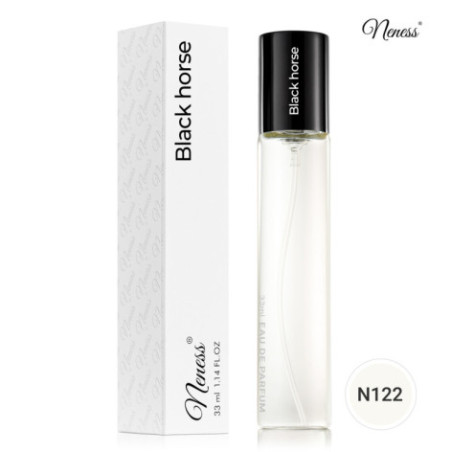 N122. Neness Black Horse | Podobne nuty: Ferrari Scuderia Black | 33 ml | Perfumetki Męskie | Francuskie Perfumy Lane