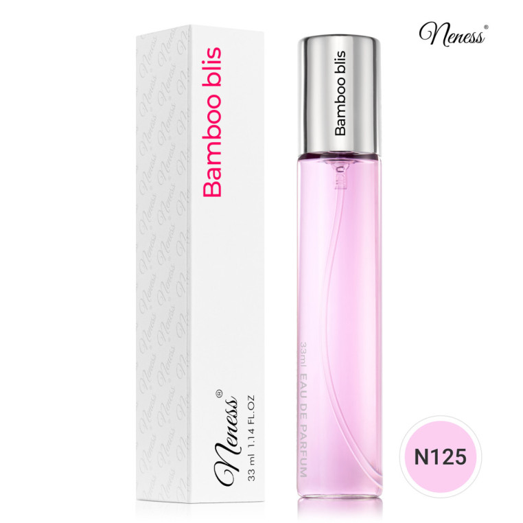 N125. Neness Bamboo Blis | Podobne nuty: Gucci  Bamboo | 33 ml | Perfumetki Damskie | Francuskie Perfumy Lane