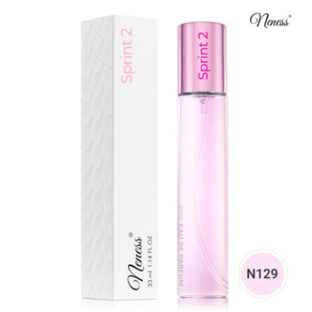 N129. Neness Sprint 2 | Podobne nuty: Gucci  Rush 2 | 33 ml | Perfumetki Damskie | Francuskie Perfumy Lane