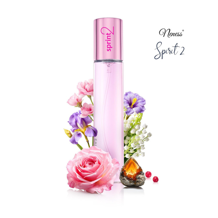 N129. Neness Sprint 2 | Podobne nuty: Gucci  Rush 2 | 33 ml | Perfumetki Damskie | Francuskie Perfumy Lane