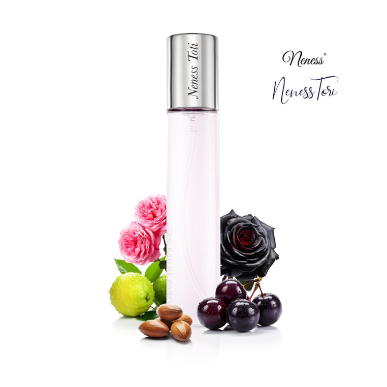 N132. Neness La Peti | Podobne nuty: GUERLAIN La Petite Robe Noire | 33 ml | Perfumetki Damskie | Francuskie Perfumy Lane