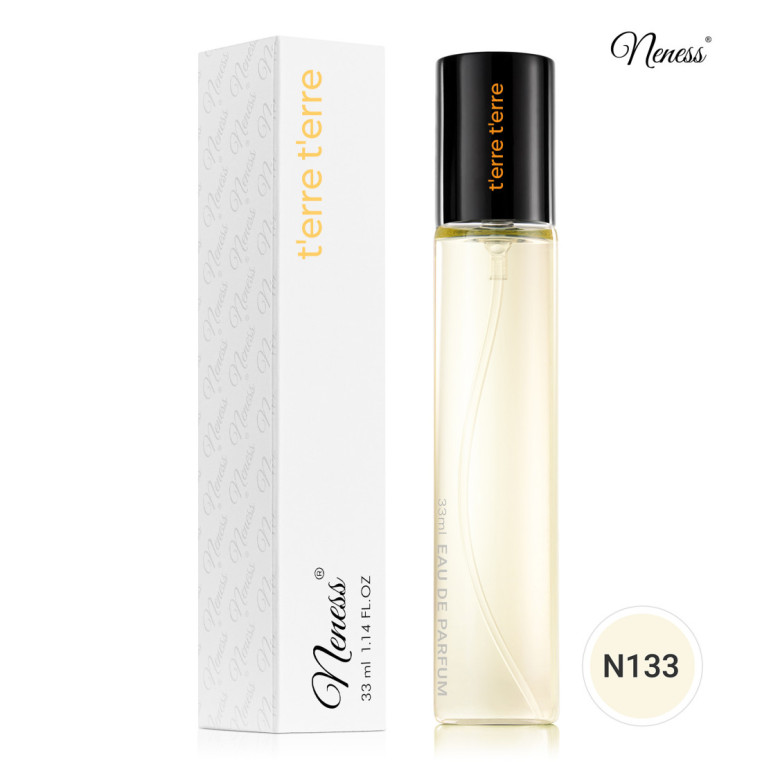 N133. Neness T'erre T'erre | Podobne nuty: Hermes Terre D'Hermes | 33 ml | Perfumetki Męskie | Francuskie Perfumy Lane