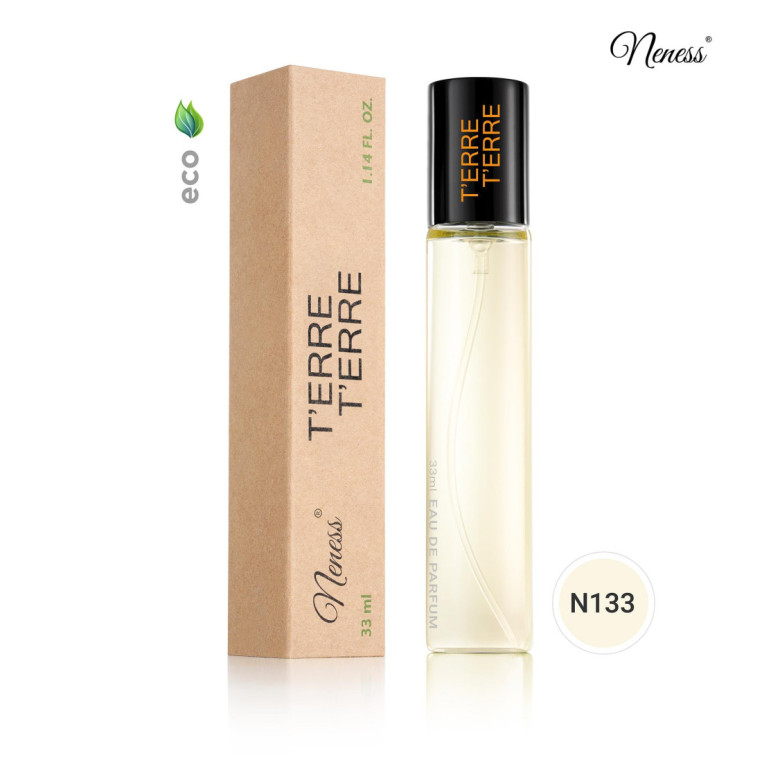 N133. Neness T'erre T'erre | Podobne nuty: Hermes Terre D'Hermes | 33 ml | Perfumetki Męskie | Francuskie Perfumy Lane