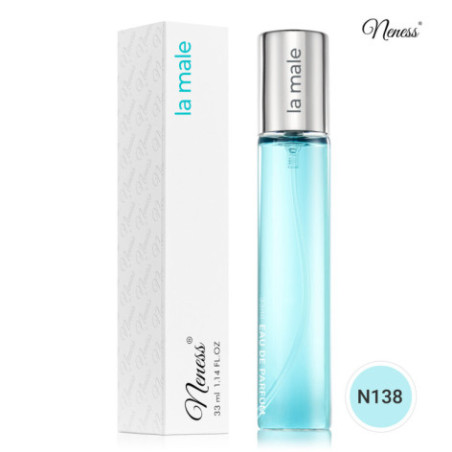 N138. Neness La Male | Podobne nuty: Jean Paul Gaultier Le Male | 33 ml | Perfumetki Męskie | Francuskie Perfumy Lane