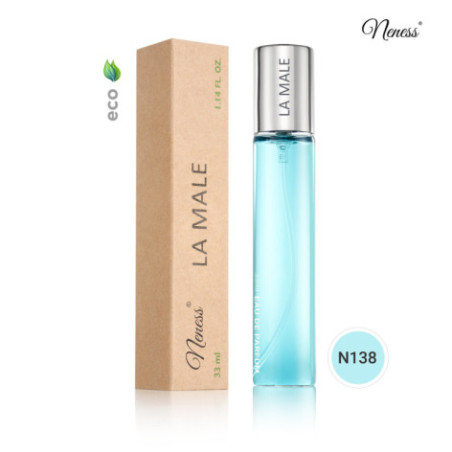 N138. Neness La Male | Podobne nuty: Jean Paul Gaultier Le Male | 33 ml | Perfumetki Męskie | Francuskie Perfumy Lane
