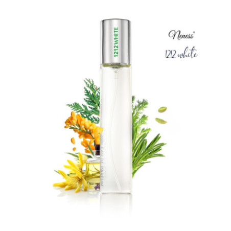 N144. Neness 1212 White | Podobne nuty: Lacoste L.12.12 Blanc | 33 ml | Perfumetki Męskie | Francuskie Perfumy Lane