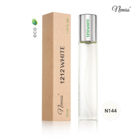 N144. Neness 1212 White | Podobne nuty: Lacoste L.12.12 Blanc | 33 ml | Perfumetki Męskie | Francuskie Perfumy Lane
