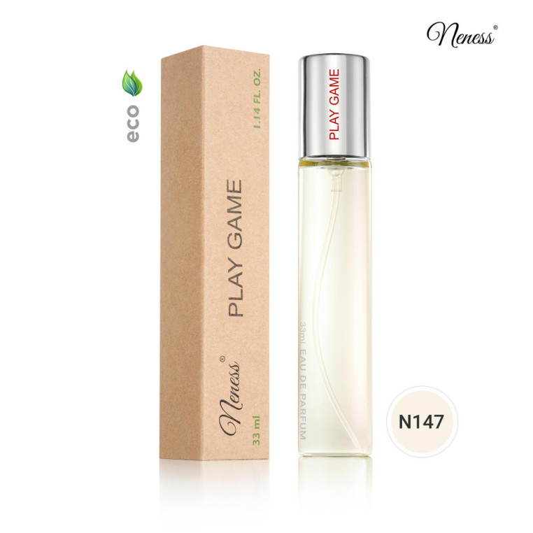 N147. Neness Play Game | Podobne nuty: Lacoste Style In Play | 33 ml | Perfumetki Męskie | Francuskie Perfumy Lane